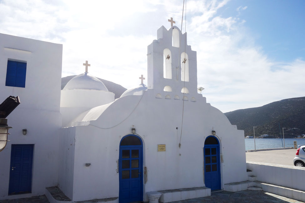 L'église de Taxiarchis à Vathy Sifnos